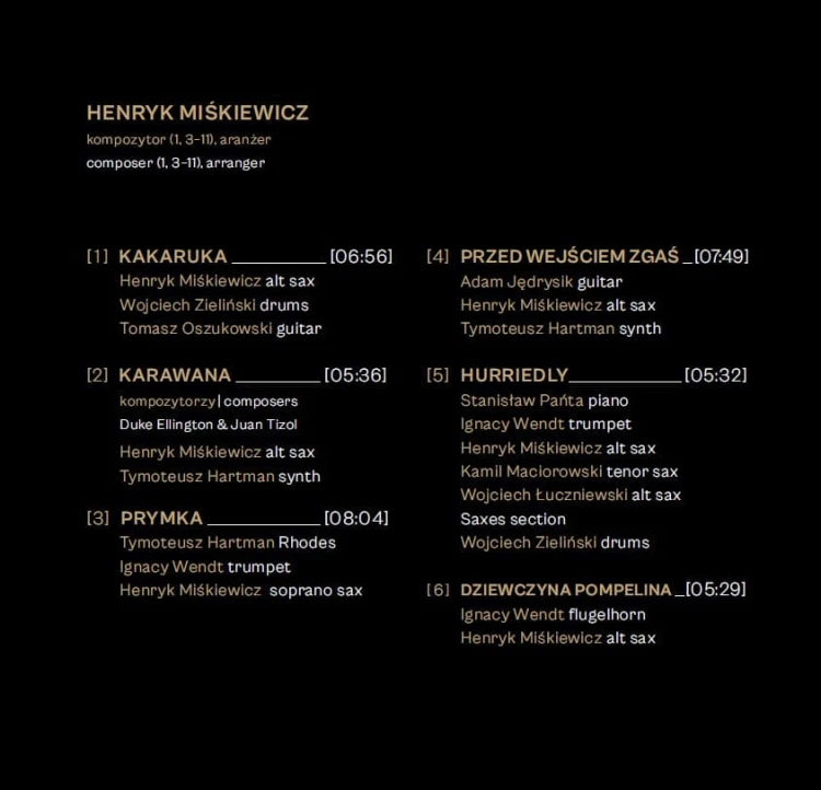 Henryk Miśkiewicz & Chopin University Big Band - Come back - booklet_02.JPG