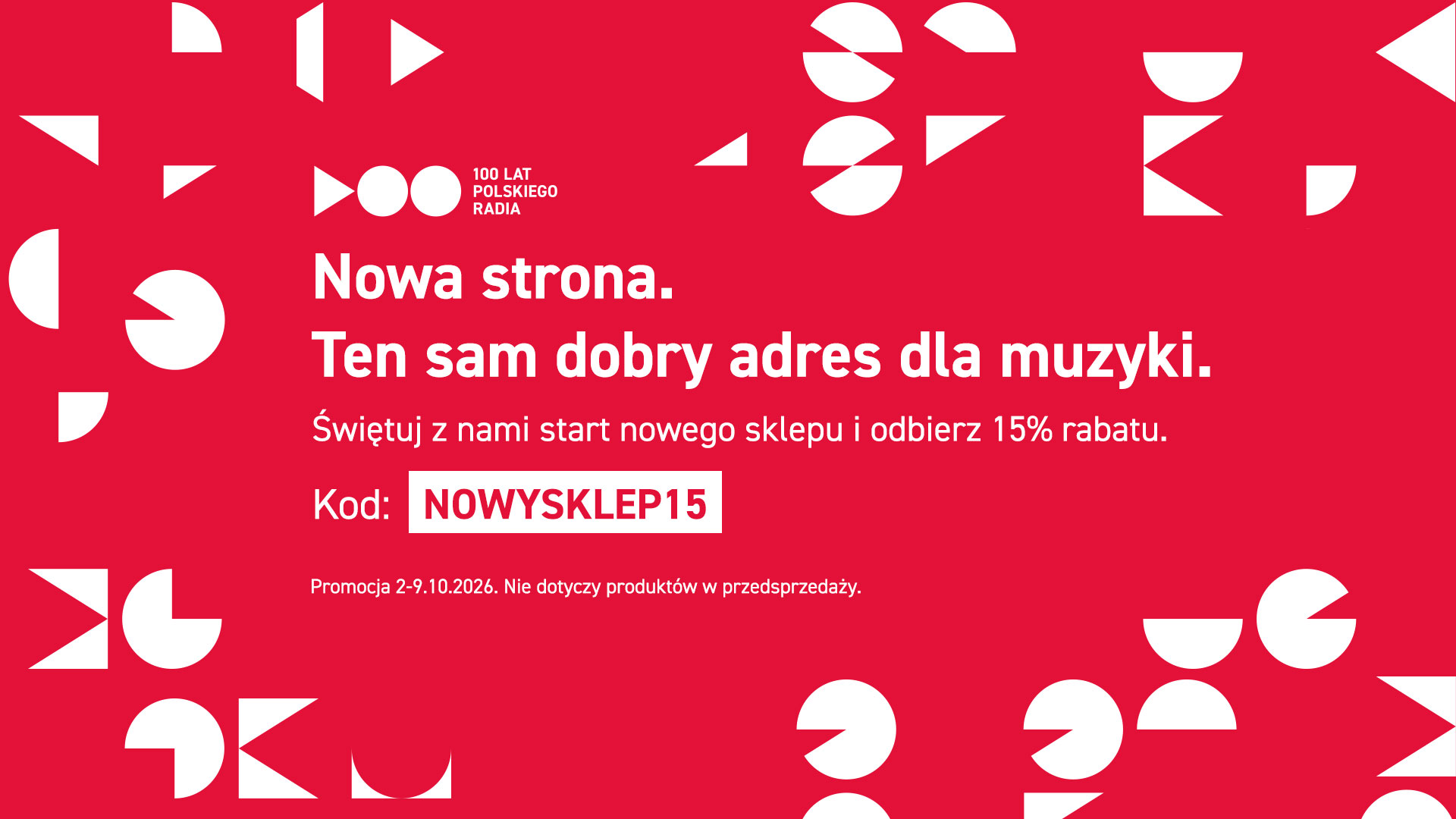 Nowa strona. Ten sam dobry adres dla muzyki.